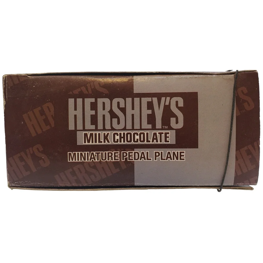Hershey's Miniature Pedal Plane Collector's Limited Edition 1:18 Die-Cast NIB
